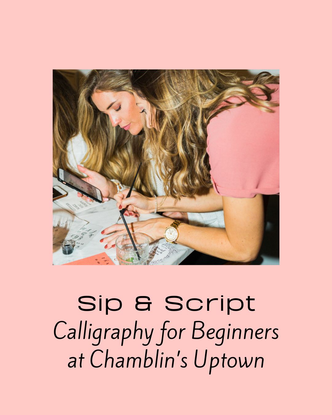 Modern Calligraphy for Beginners at Chamblin’s