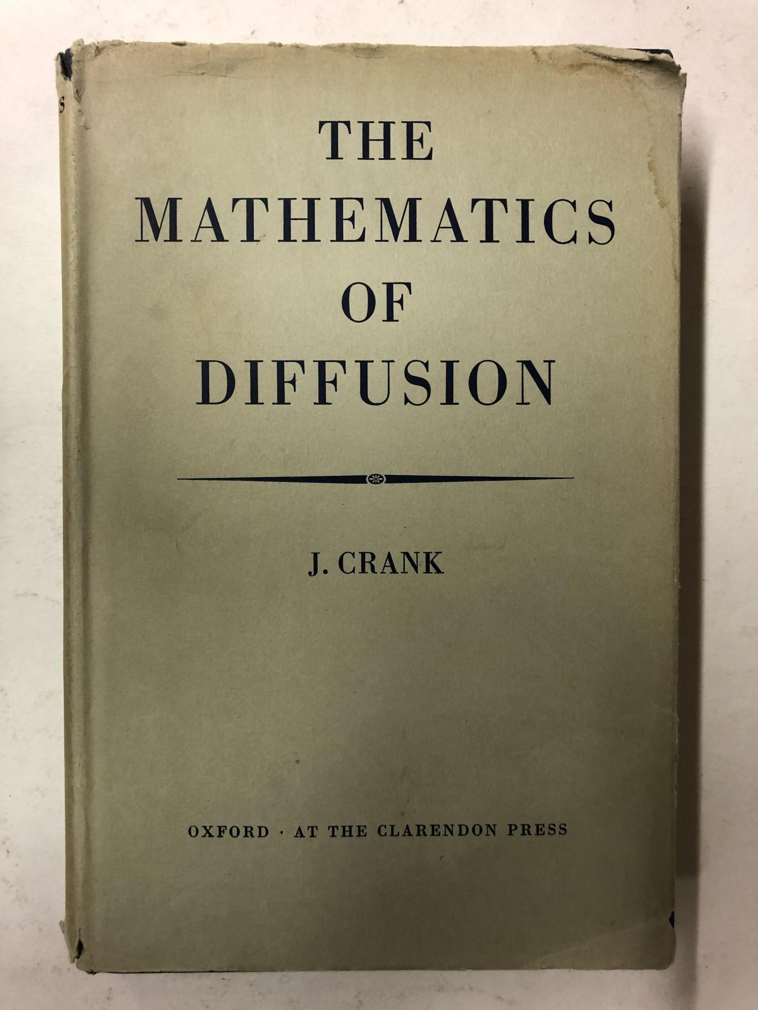 The Mathematics of Diffusion | J. Crank