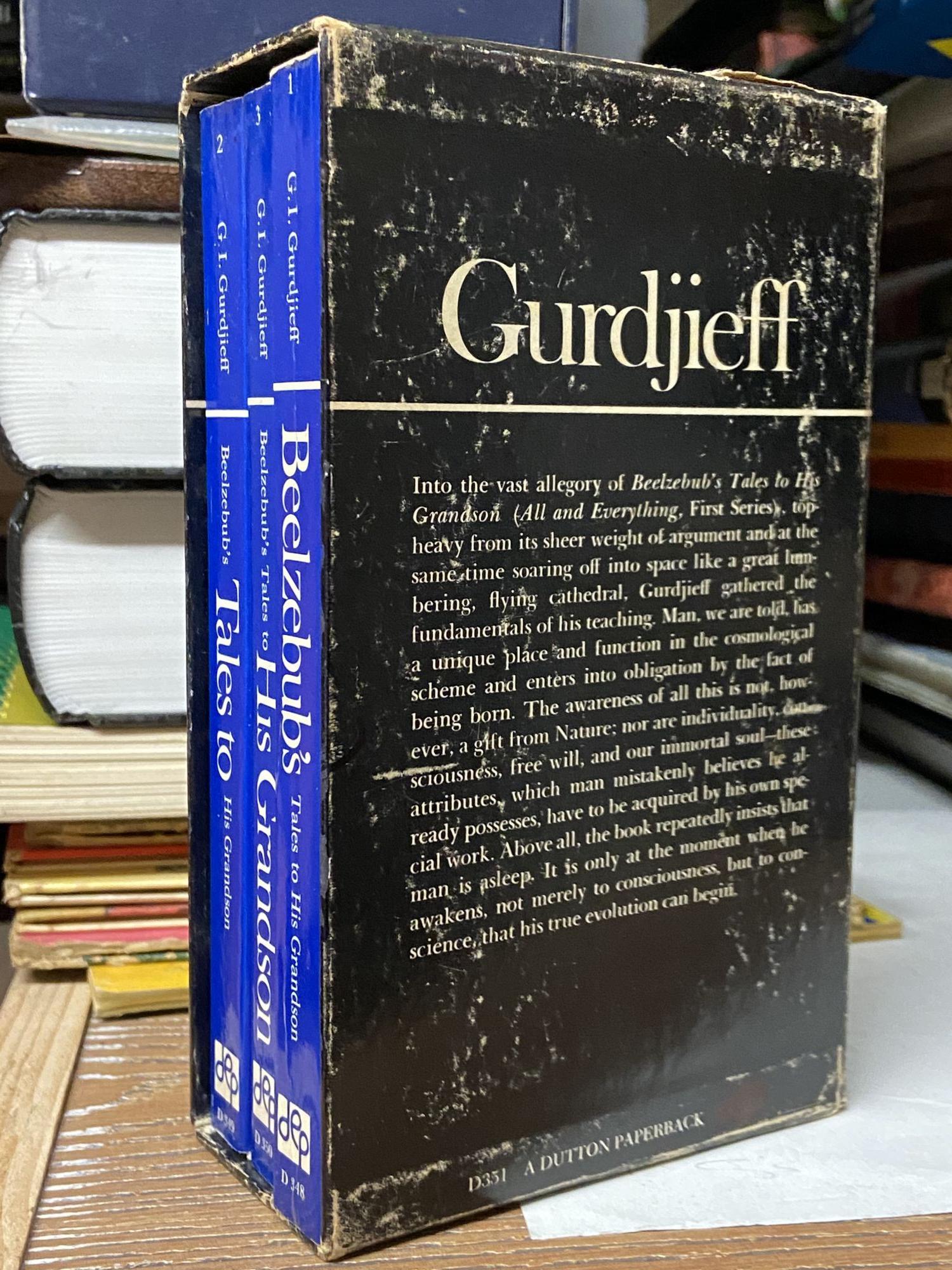 Beelzebub s Tales To His Grandson G I Gurdjieff