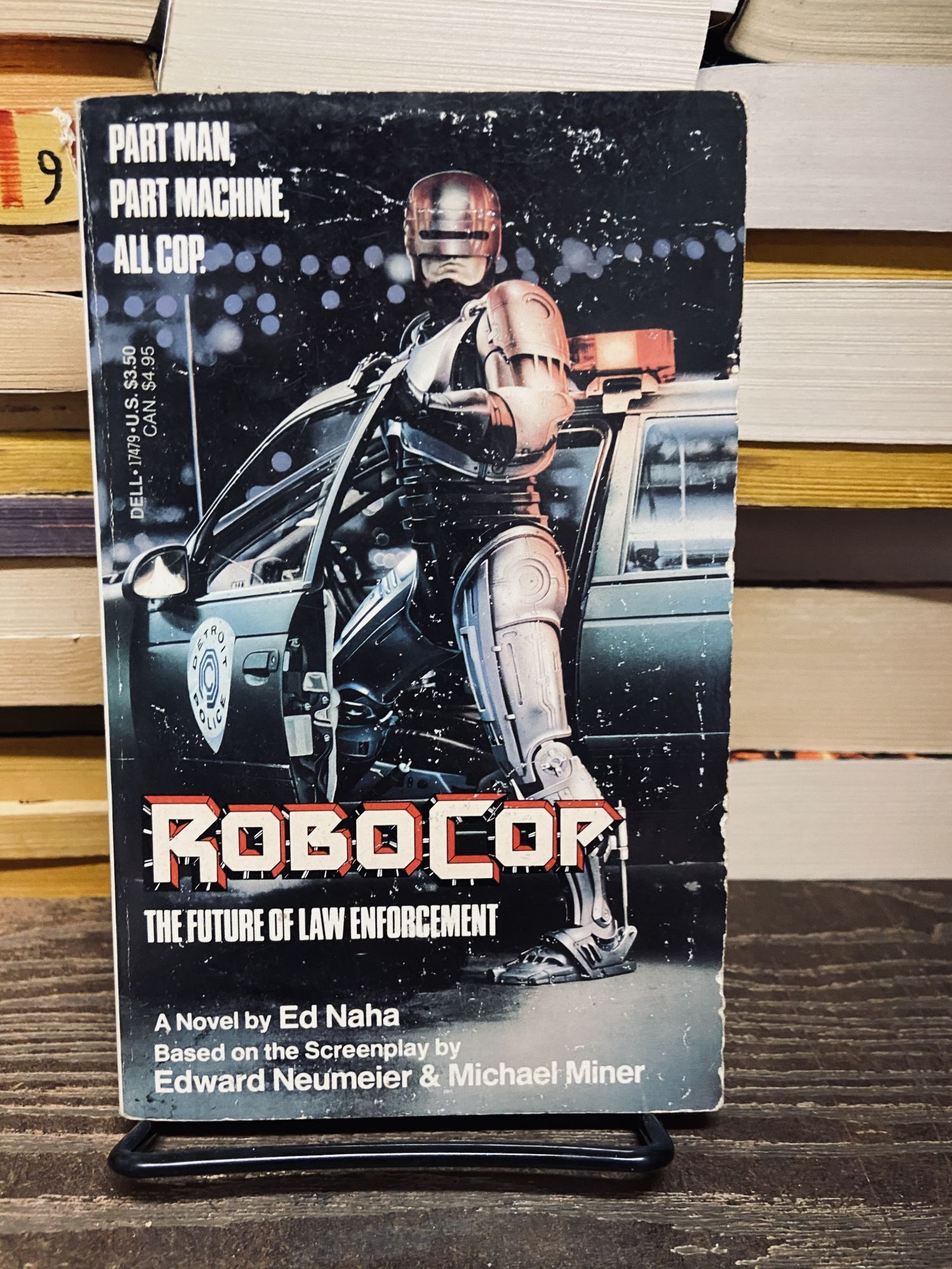 Robocop The Future Of Law Enforcement Ed Naha 1st Printing