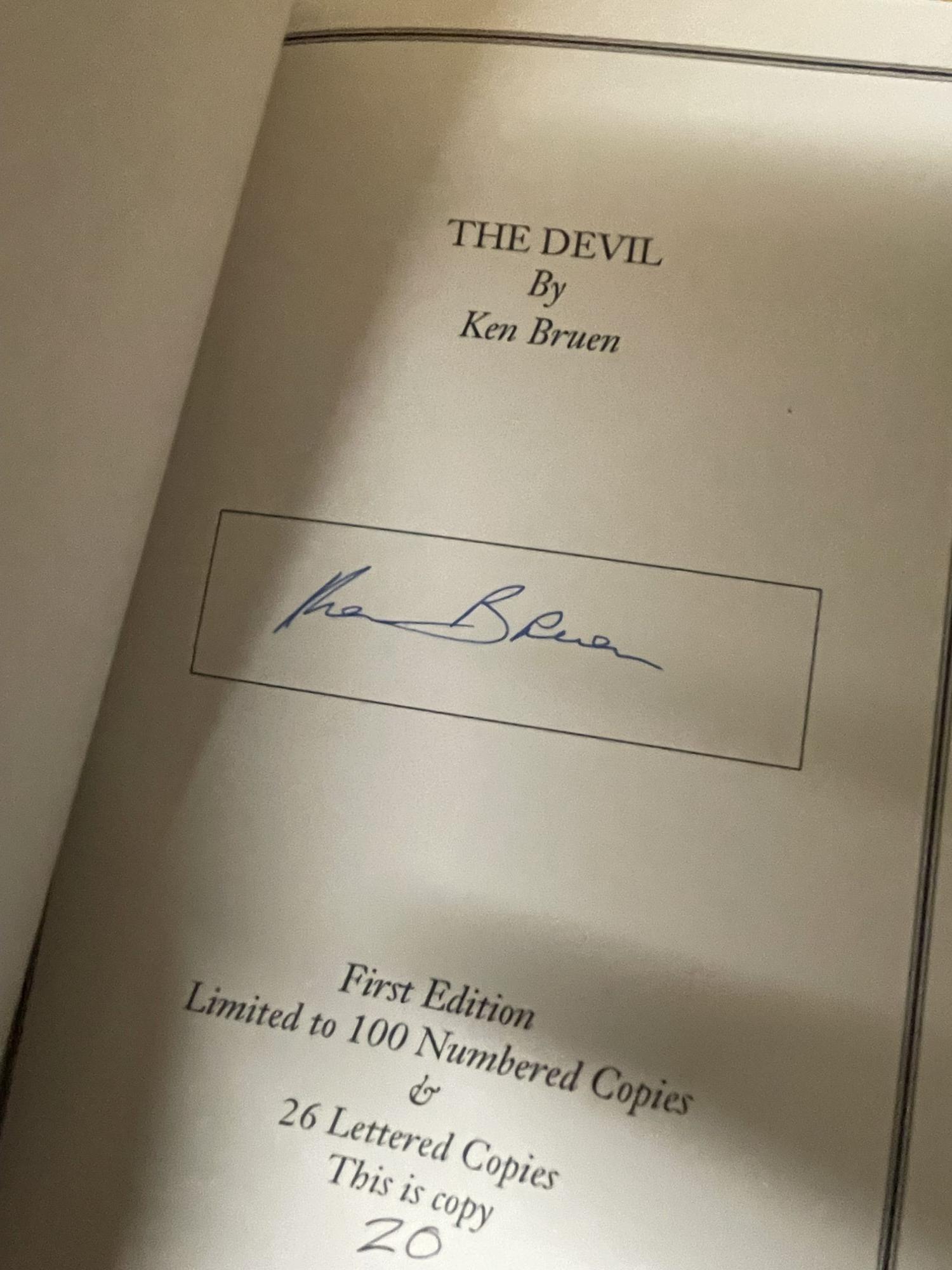 The Devil | Ken Bruen | 1st Limited Edition