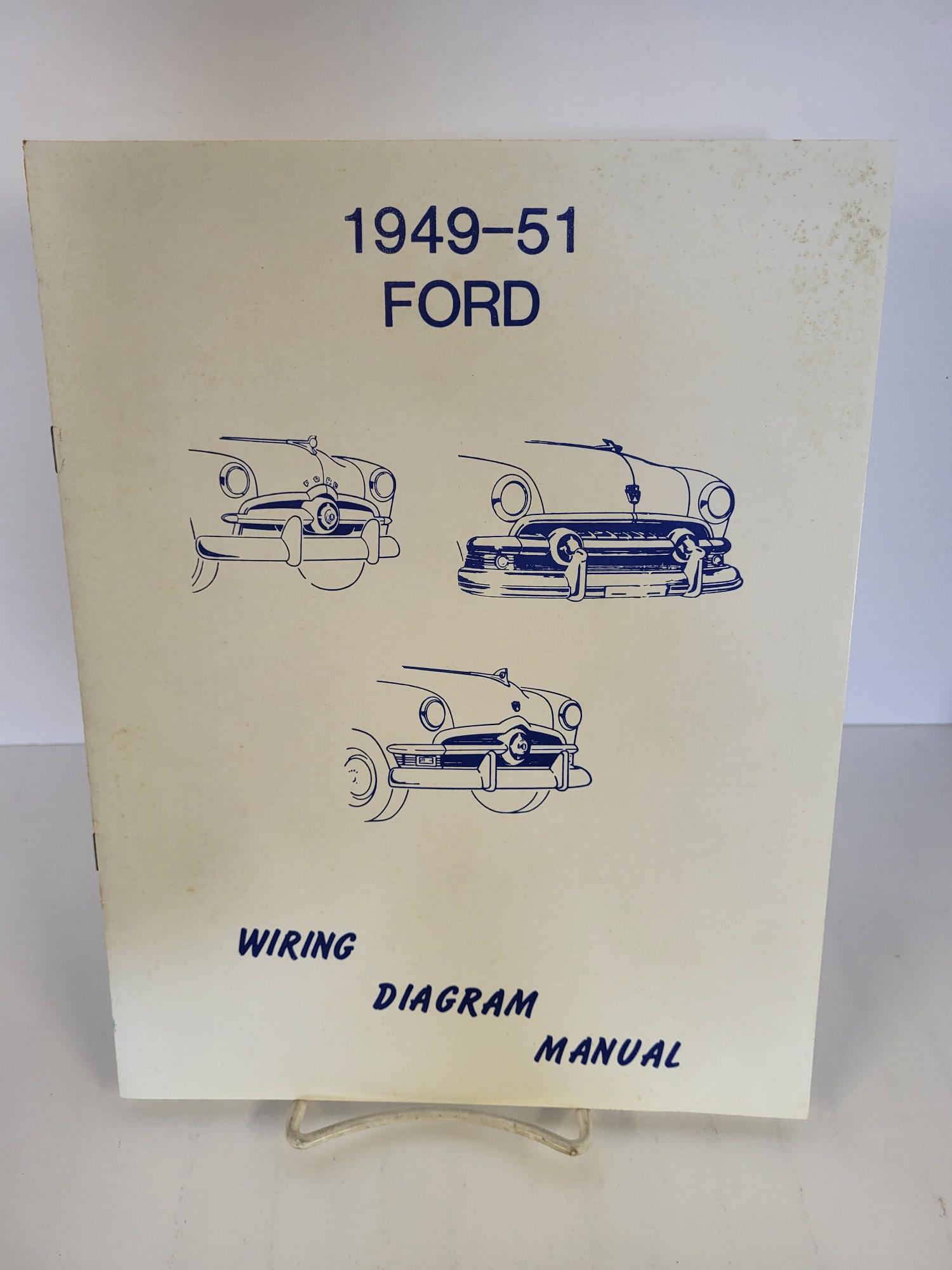 1949-51 Ford Wiring Diagram Manual | Jim Osborn