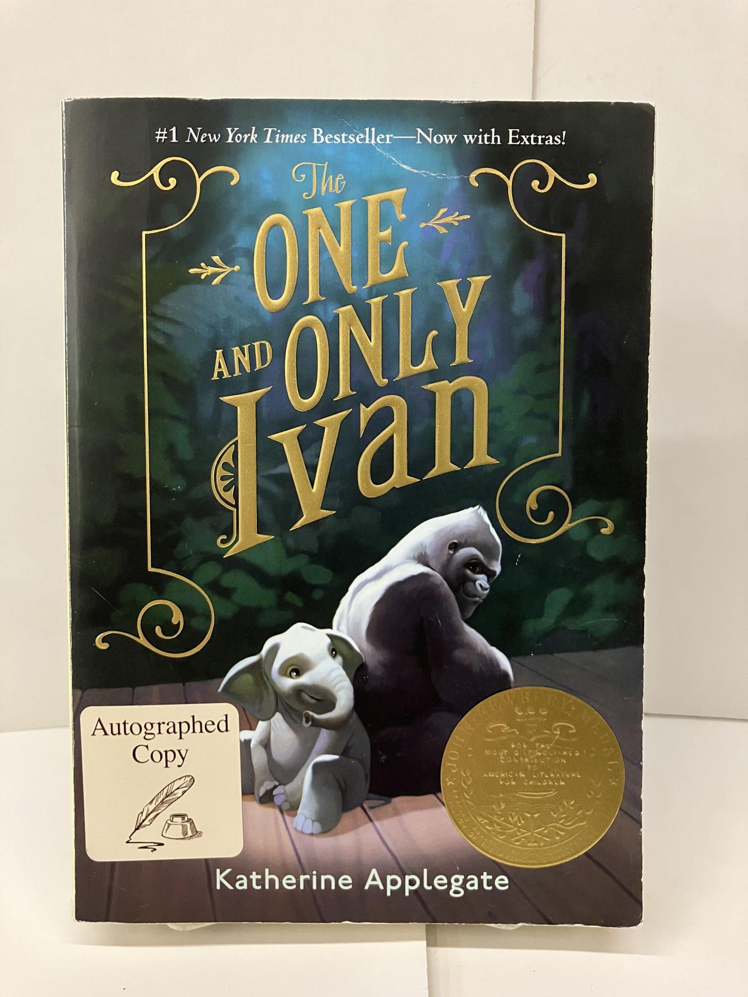 The One and Only Ivan Katherine Applegate Signed